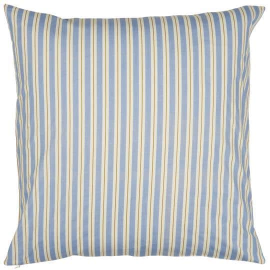 Ib Laursen - Pude Stribet, blue w/white and brown stripes