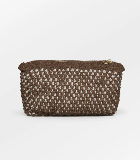 Aiayu - Helen Classic Clutch, Mix Brownie/Salt