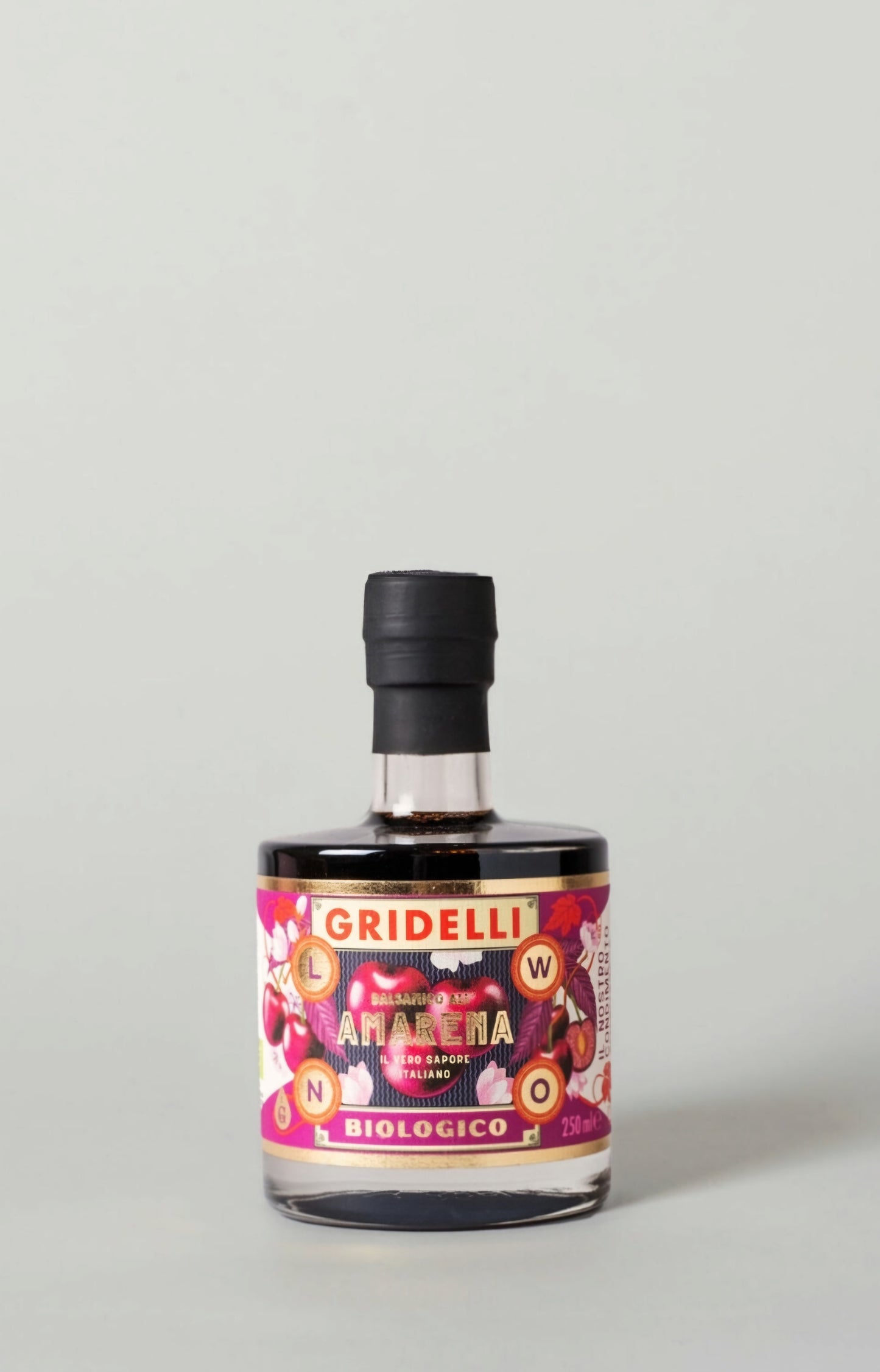 Gridelli - Balsamico med Amarena-Kirsebær, 250 ml.