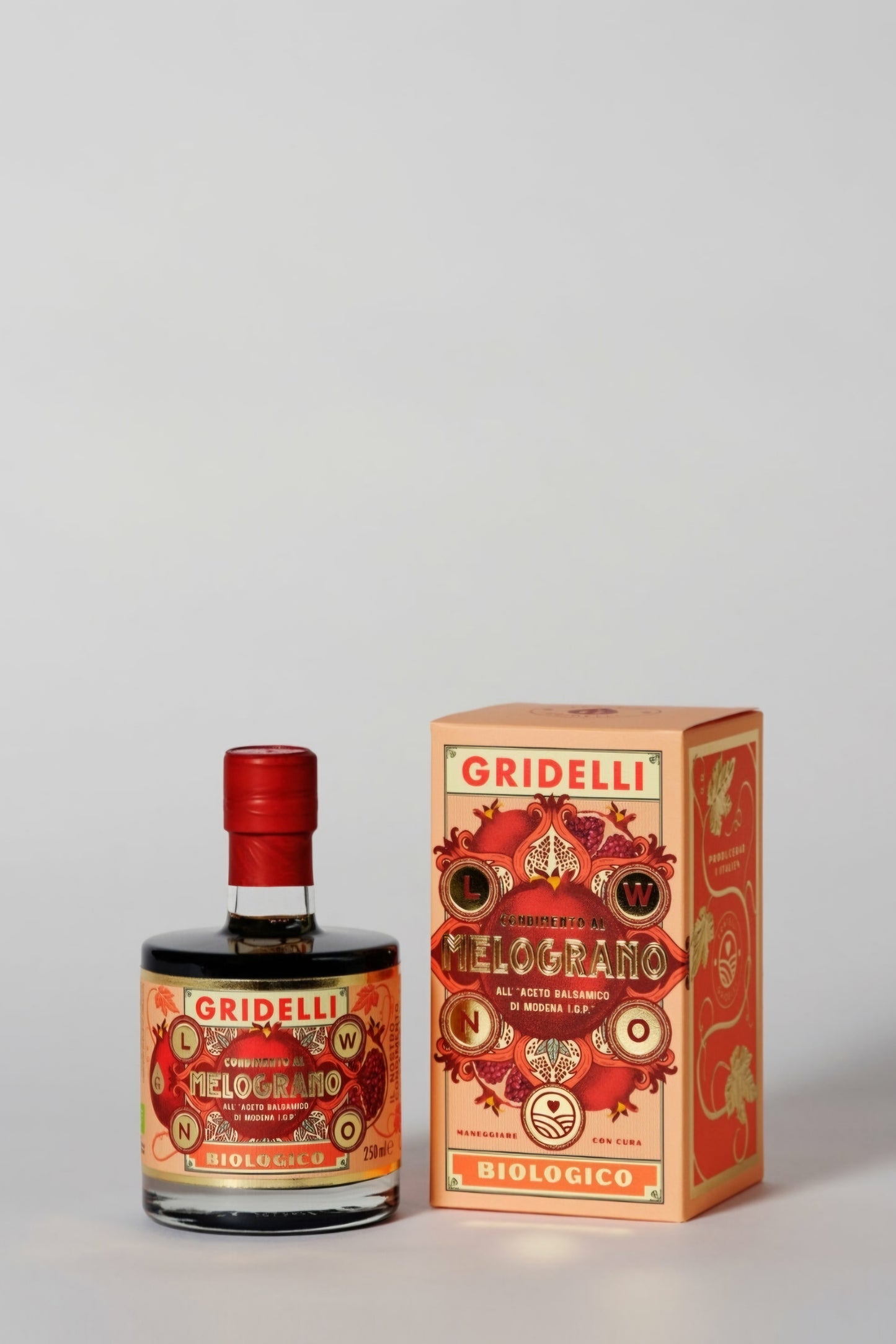 Gridelli - Balsamico med Granatæble, 250 ml.