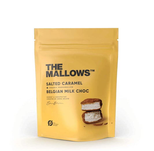 The Mallows - Salted Caramel, Skumfiduser m/Karamel, 90 gram