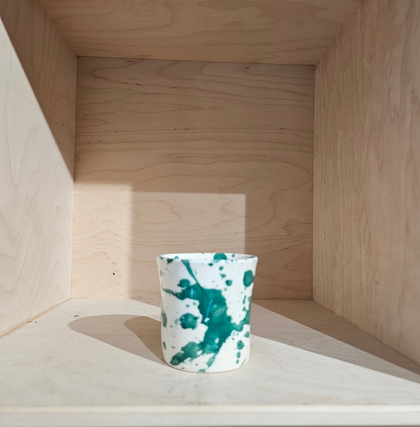 Familianna - Splash Breakfast Cup Organic, Forest Green Splash