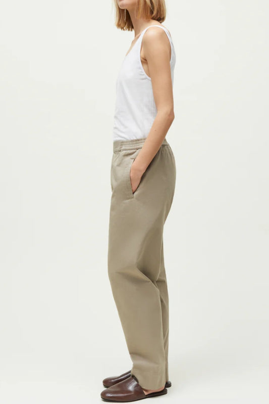 Aiayu - Coco Pant Twill, Light Vintage Army