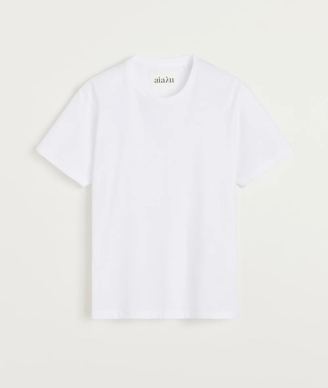 Aiayu - Classic Circular Tee II, Fås i 3 farver - White, Dried Herb, Brilliant Blue