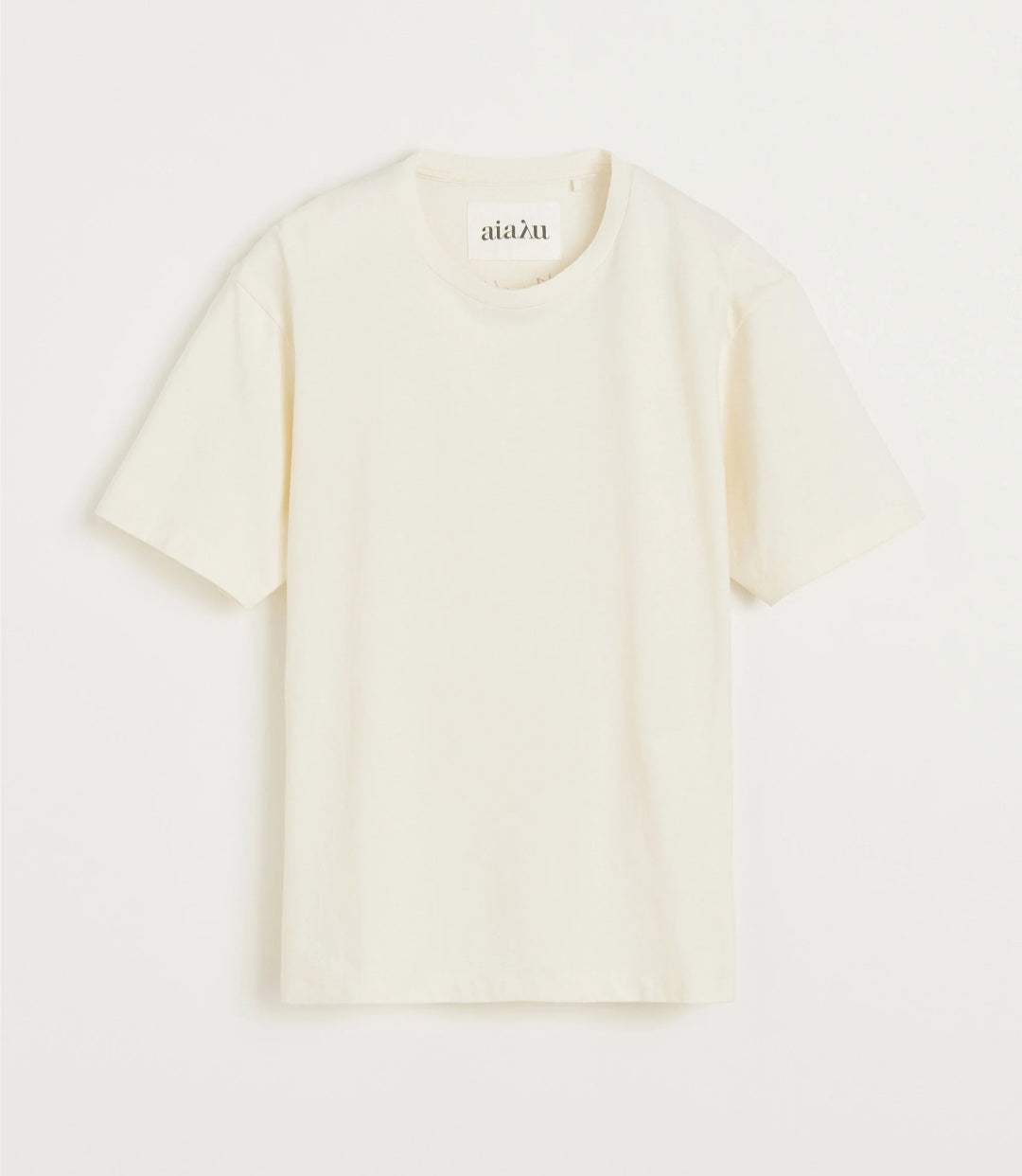 Aiayu - Circular State Tee, Pure Ecru 25.1