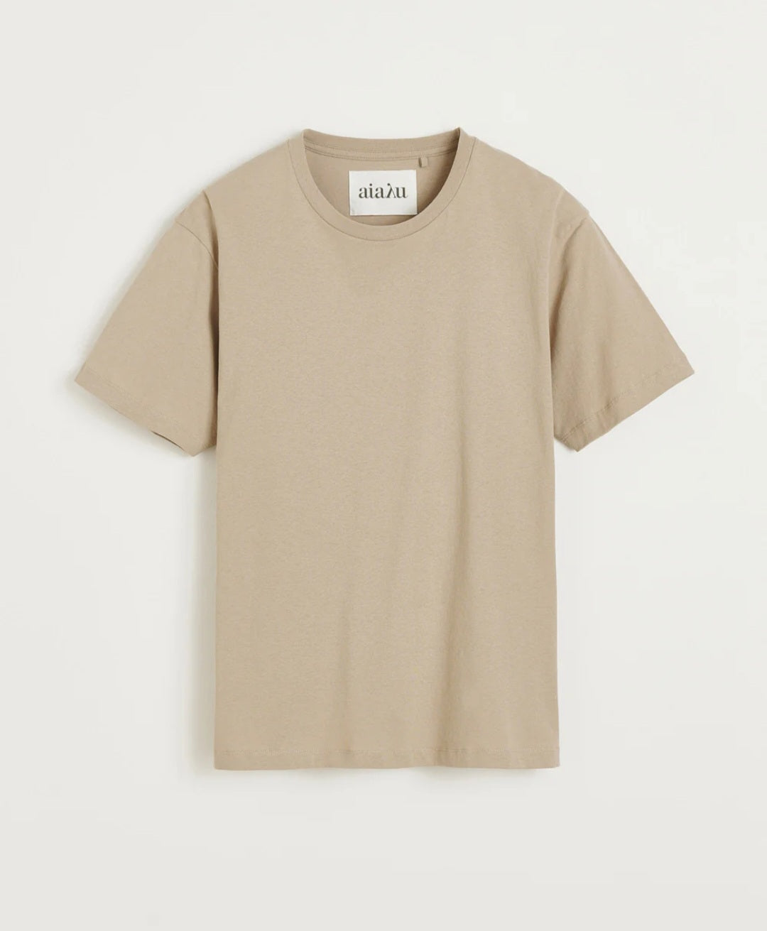 Aiayu - Classic Circular Tee II, Fås i 3 farver - White, Dried Herb, Brilliant Blue