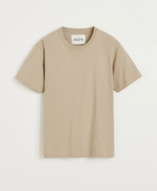 Aiayu - Classic Circular Tee II, Fås i farverne Dried Herb og Brilliant Blue