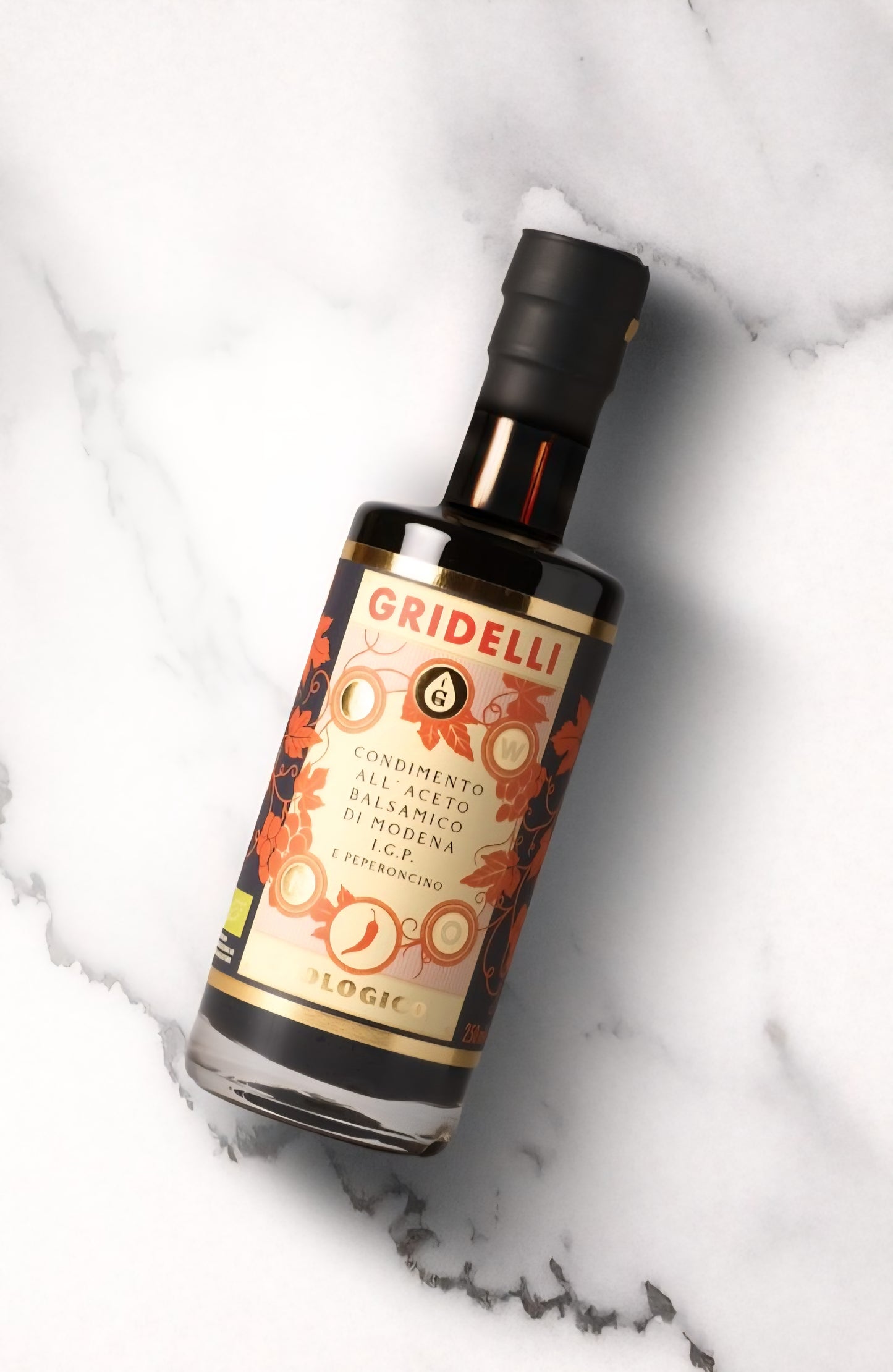 Gridelli - Aceto Balsamico IGP, Peperoncino, 250 ml.