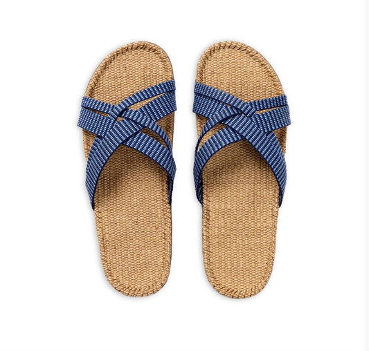 Shangies by Stilov - Sandaler, Blue Stripes