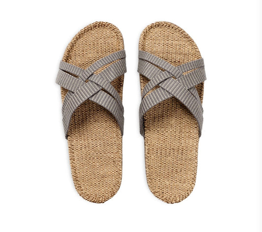 Shangies by Stilov - Sandaler, Grey Stripes