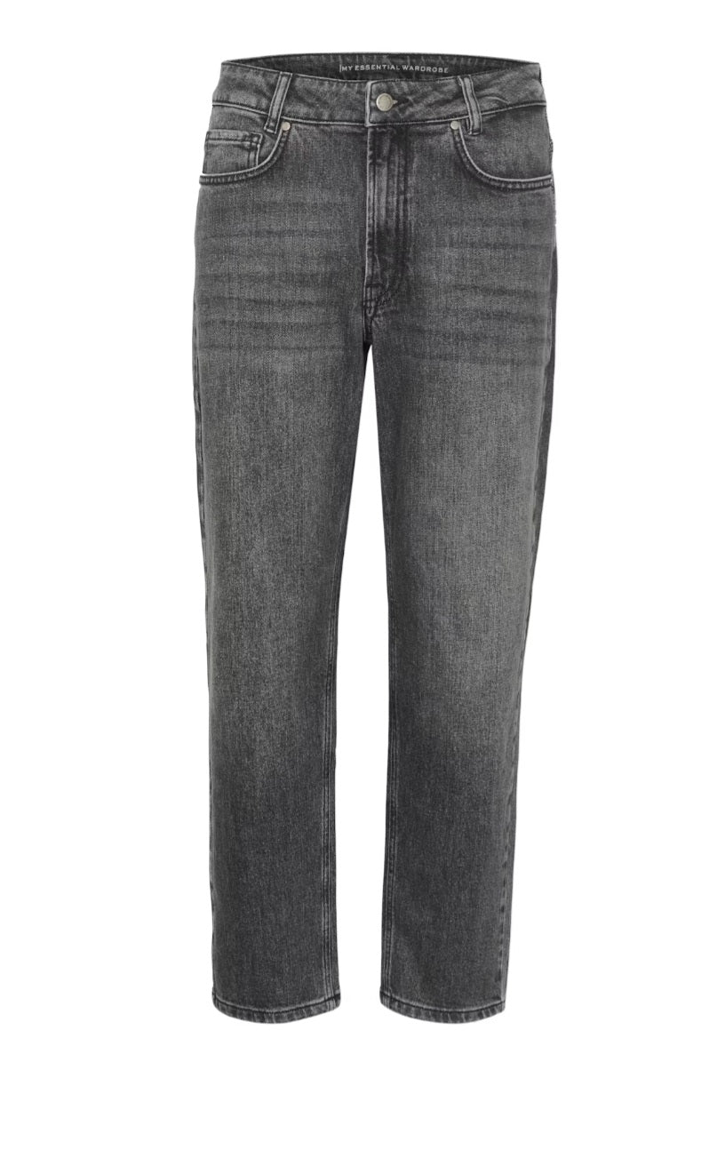 My Essential Wardrobe - The Mommy High Tapered, Fås i Dark Grey og Medium Blue