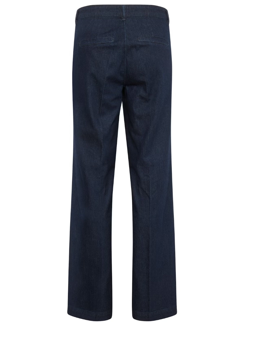 My Essential Wardrobe - The Lara Pant, Fås i Black Wash og Dark Blue Un-Wash