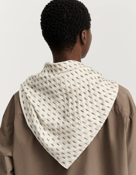 aiayu - Sabir Scarf, Cashmere Silk, Mix Bark