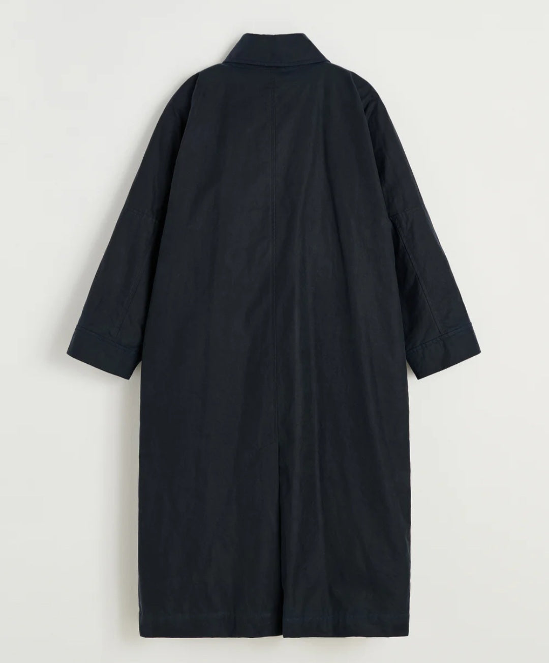 aiayu - Jay Coat-Oilskin, Fås i farverne Bark og Navy