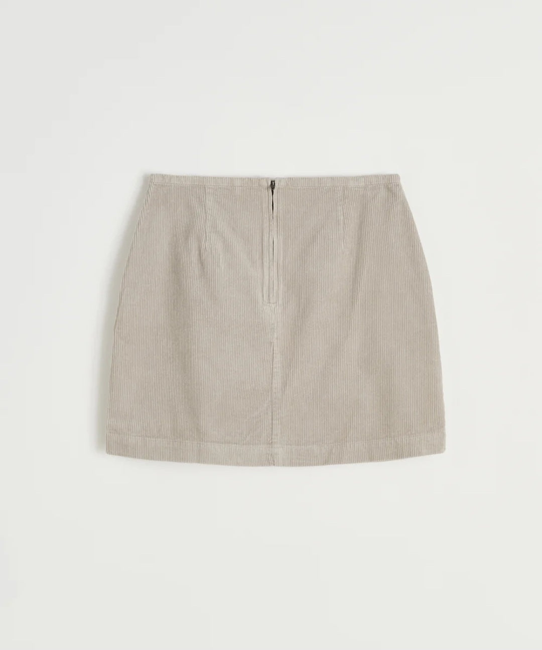 aiayu - Mini Fløjs-Nederdel, Fås i farverne Silver og Bark