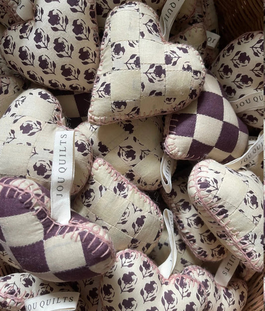 Jou Quilts - Julehjerte, one-of-a-kind