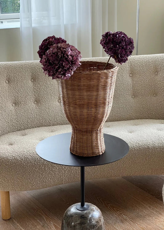 Jou Quilts - Rattan Vase, H40xD20 cm.