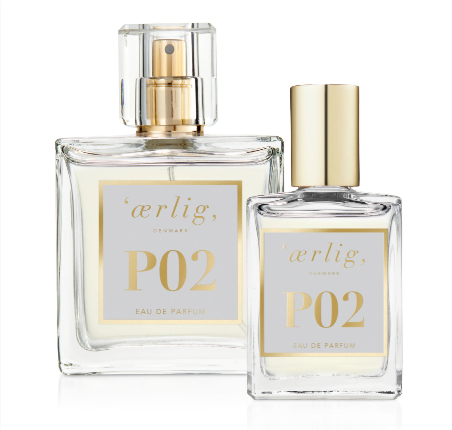 Ærlig – P02 Eau De Parfum, Fås i størrelserne 15 ml. og 100 ml.