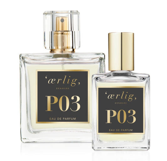 Ærlig – P03 Eau De Parfum, Fås i størrelserne 15 ml. og 100 ml.