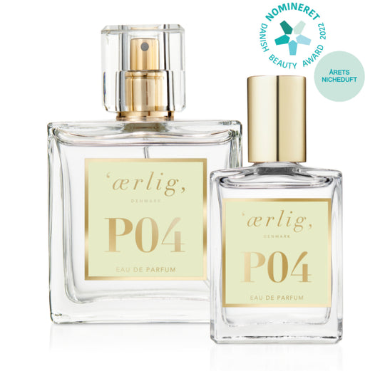 Ærlig – P04 Eau De Parfum, Fås i størrelserne 15 ml. og 100 ml.
