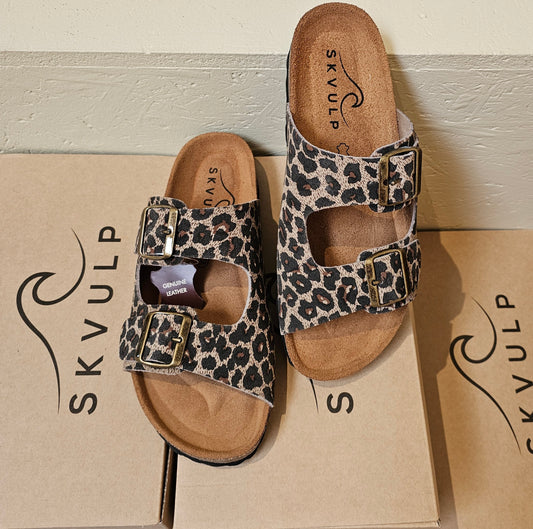 SKVULP - Sandaler, Leopard