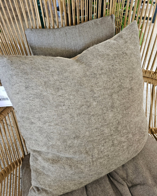 Silkeborg Uldspinderi - Gotland Pude, 60x60 cm., Dark Nordic Grey