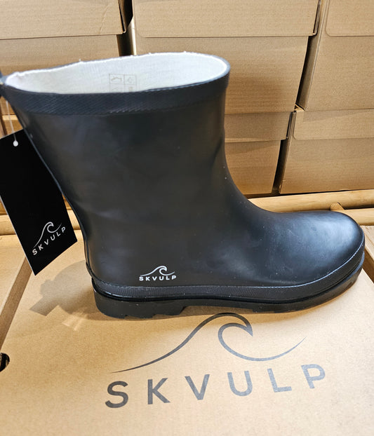 Skvulp - Gummistøvler, Sort