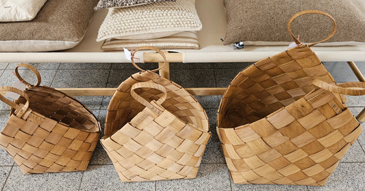 House Doctor - Conical Kurv, Fås i 3 størrelser - Small, Medium og Large, Brown