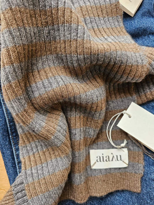 aiayu - Jiles Halstørklæde, Mix Grey