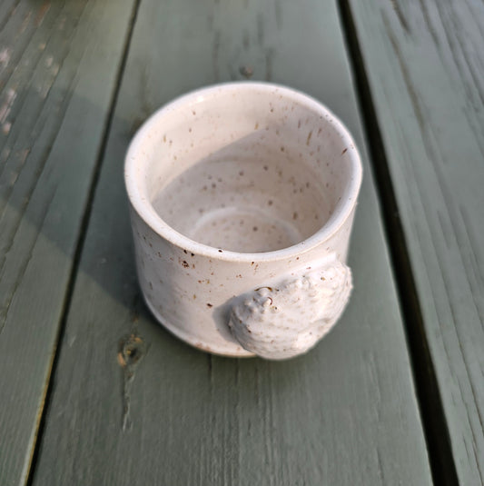 RumKlang Indretning - Handmade by Nord v/Christine Nordkap x RUMklang - Kop m/musling, Stentøj, Sand