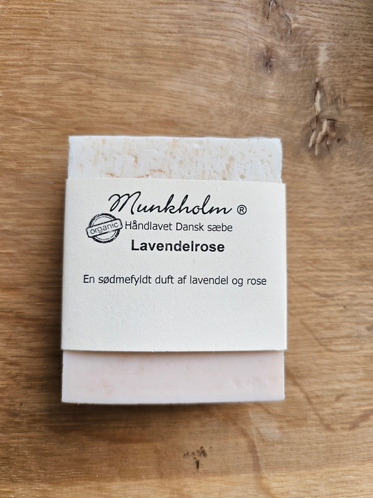 Munkholm - Lavendelrose Sæbe, 100 gr.
