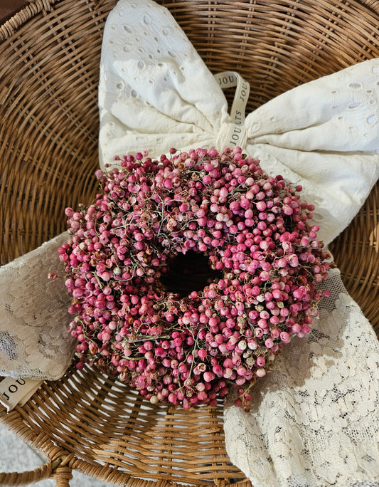 RUMklang Indretning - Røde Peberkranse, Ø18 cm. + Ø28 cm.