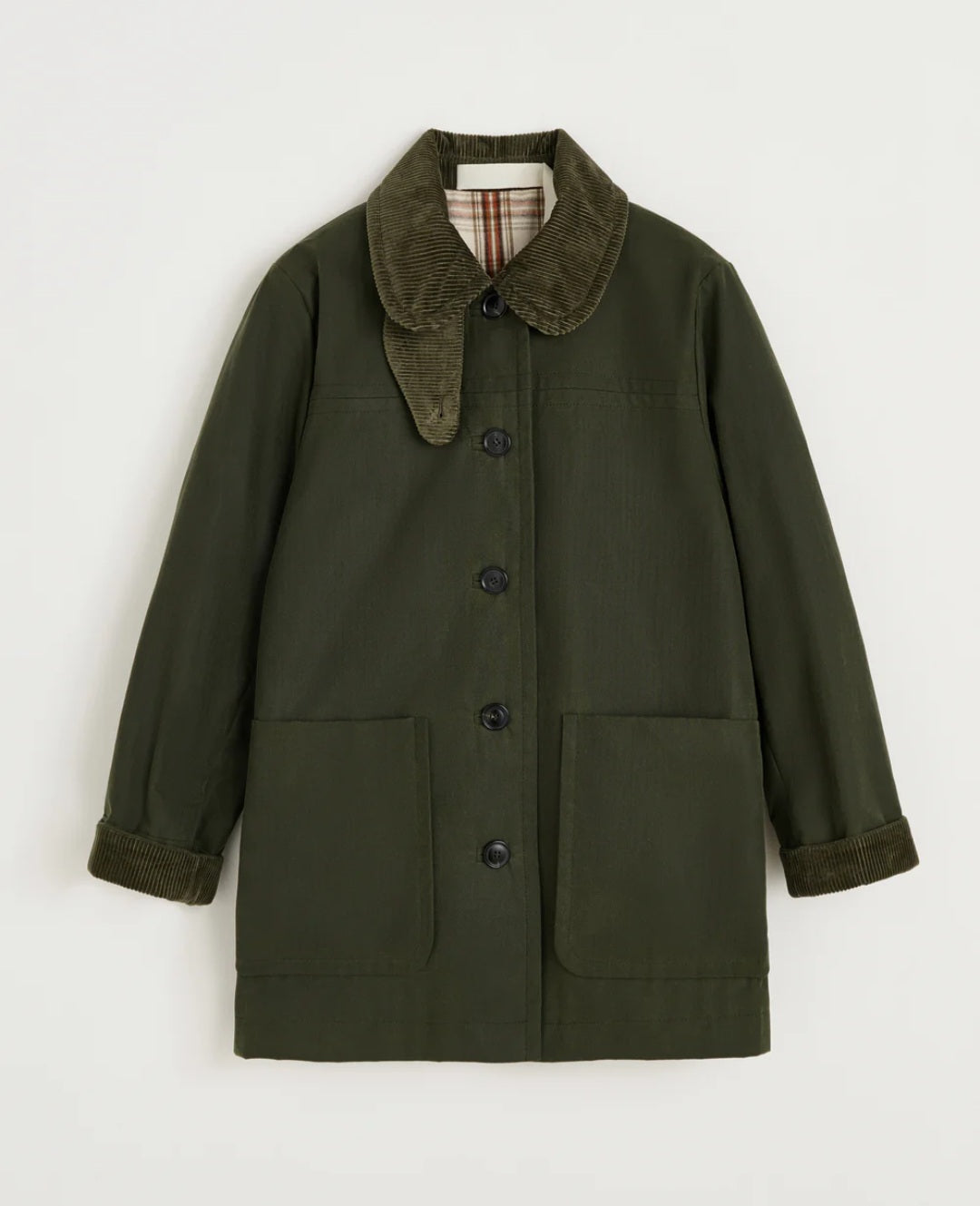 aiayu - Jamie Jacket, Ripstop Oilskin, Archive Olive
