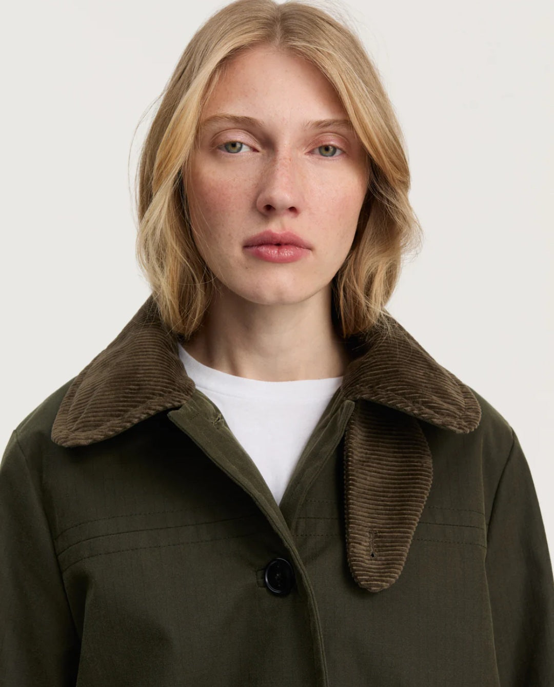 aiayu - Jamie Jacket, Ripstop Oilskin, Archive Olive