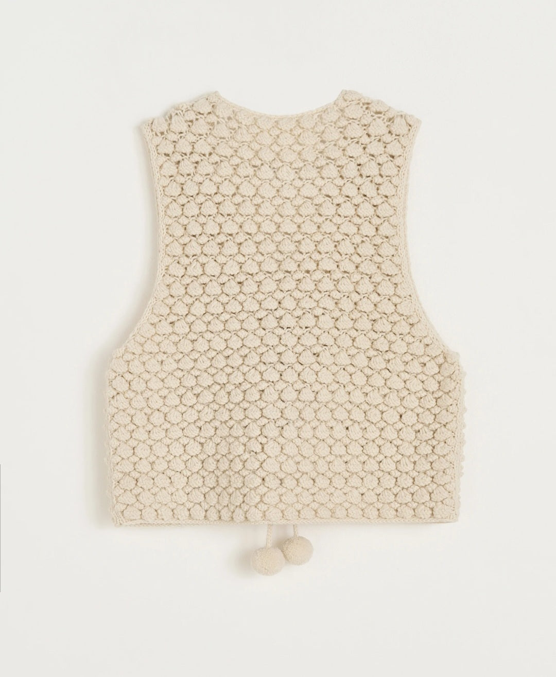 aiayu - Ravi Vest, Higland Wool, Pure Ecru