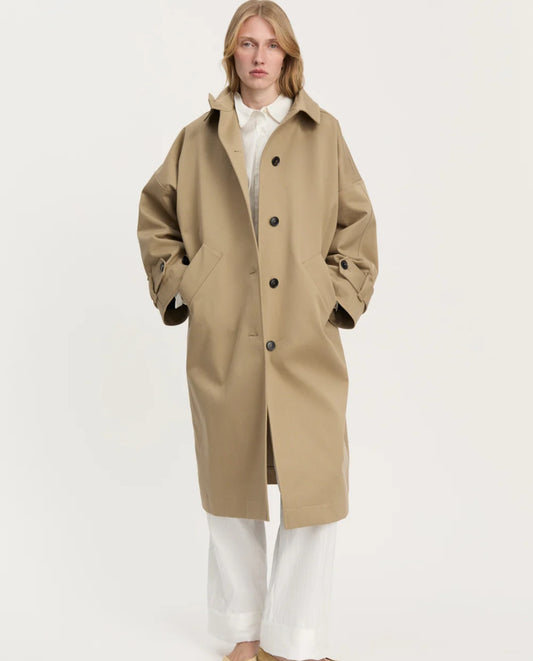 aiayu - Jo Coat Twill, Classic Khaki