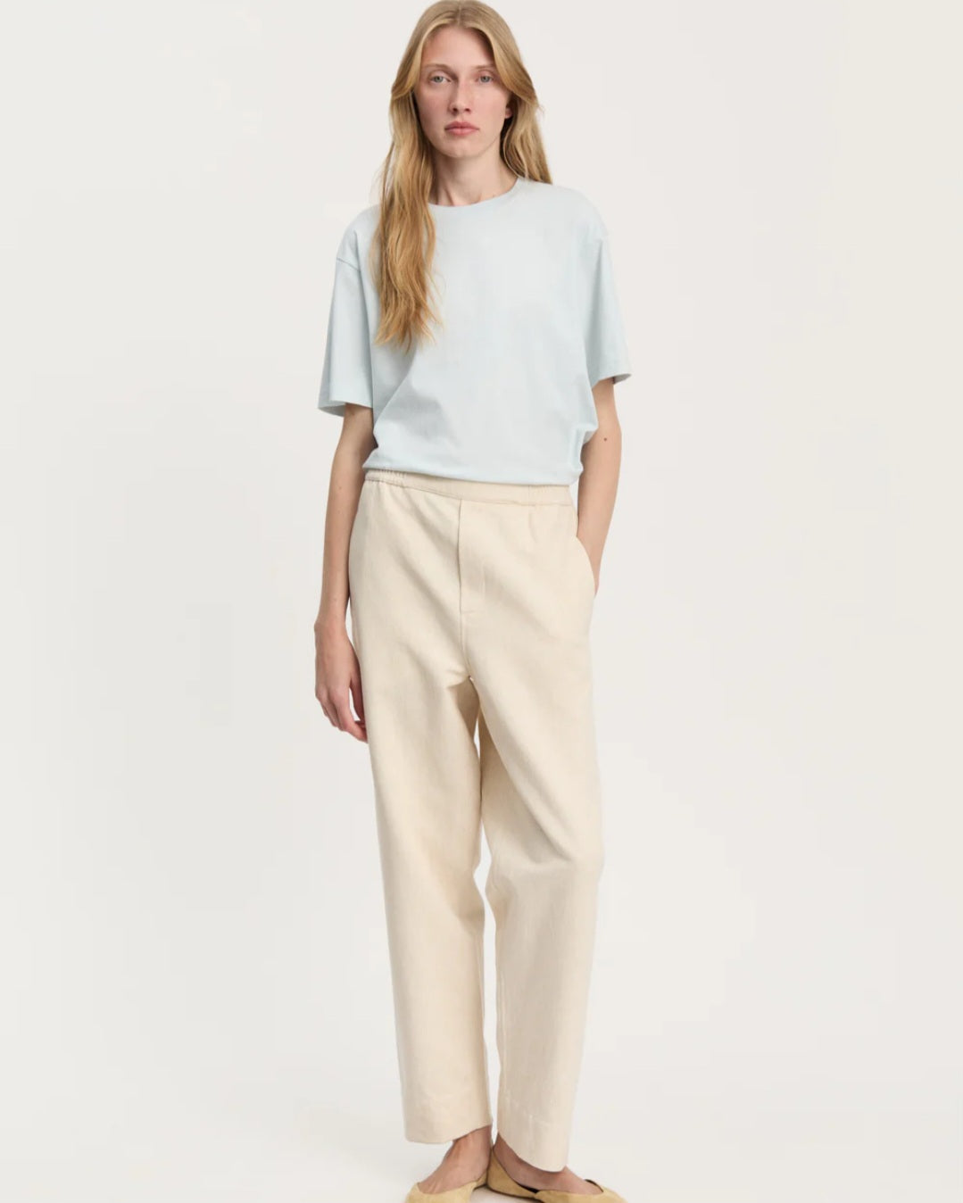 aiayu - Coco Pant Twill, Pure Sand