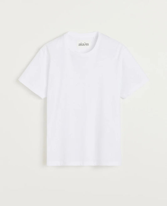 aiayu - Classic Circular Tee, White