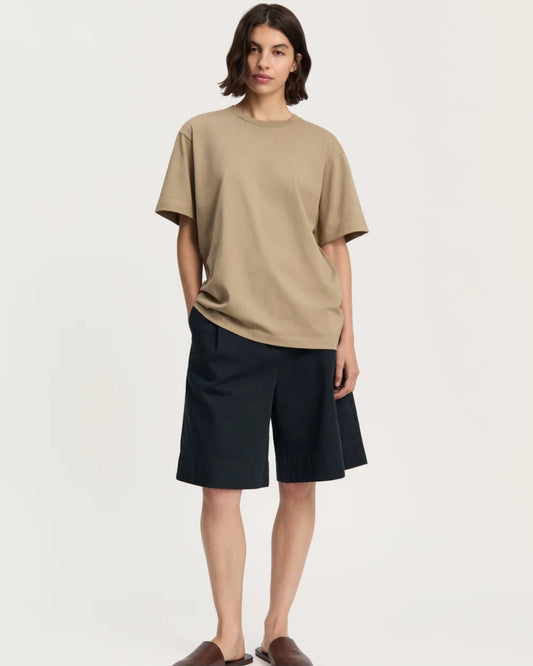 aiayu - Classic Circular Tee, Clay