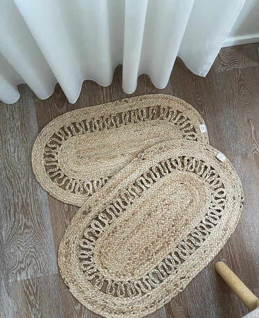 Jou Quilts - Jute Doormat, 50x80 cm.