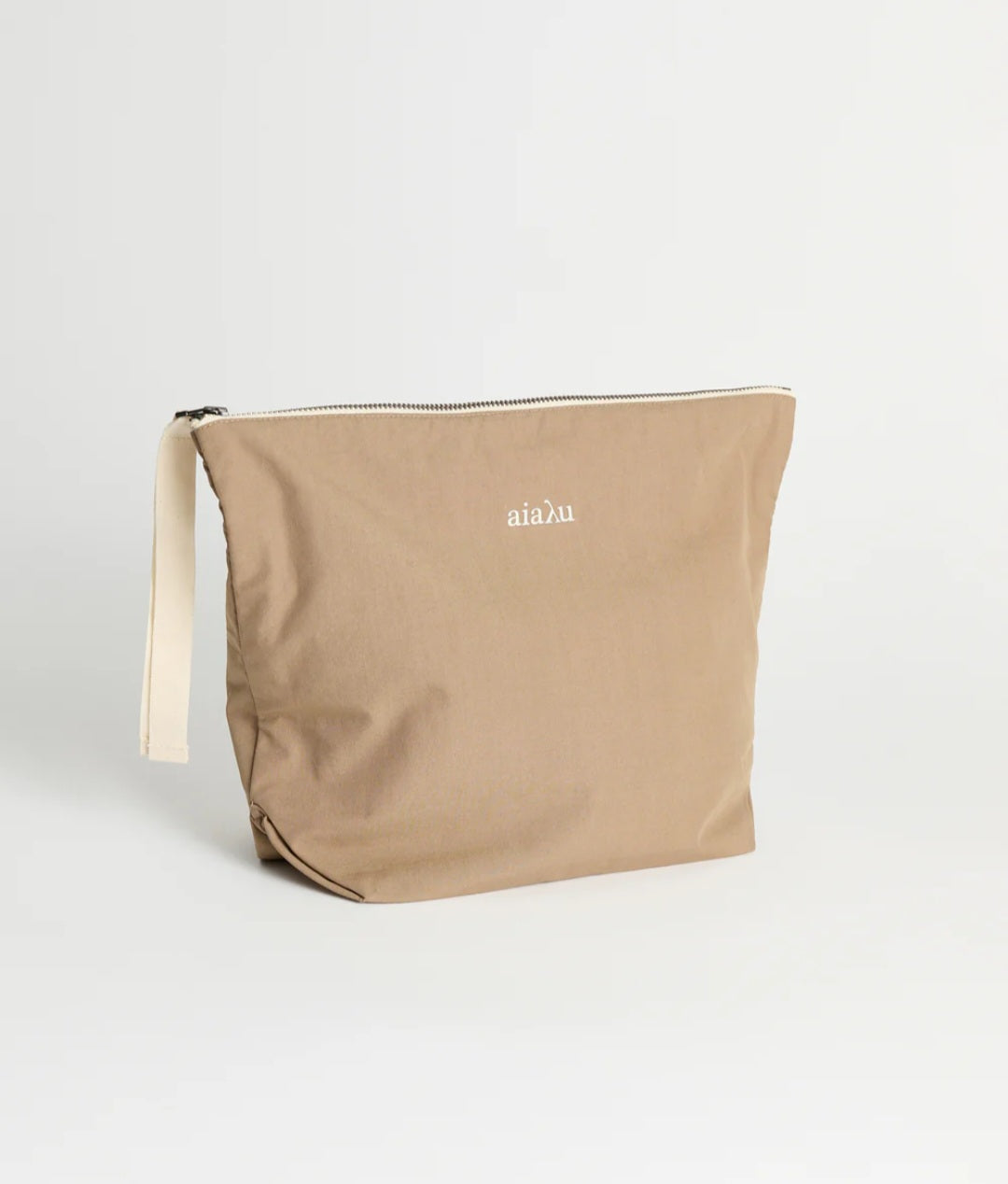 aiayu - Pouch Heavy Poplin, 30x23 cm., Light Earth