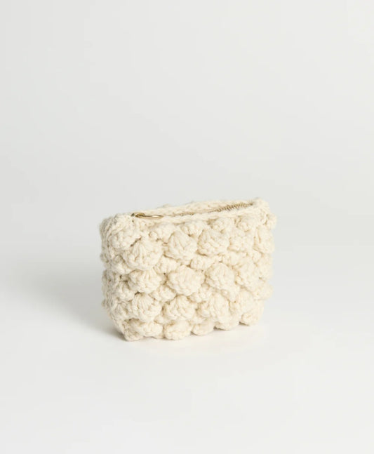 aiayu - Mala Wallet, 12,5x15 cm., Pure Ecru