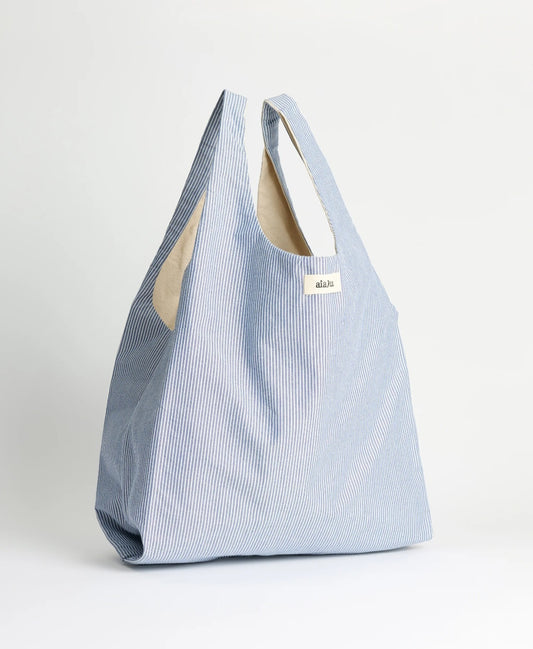 aiayu - Bag Striped Medium, Mix Blue Boy