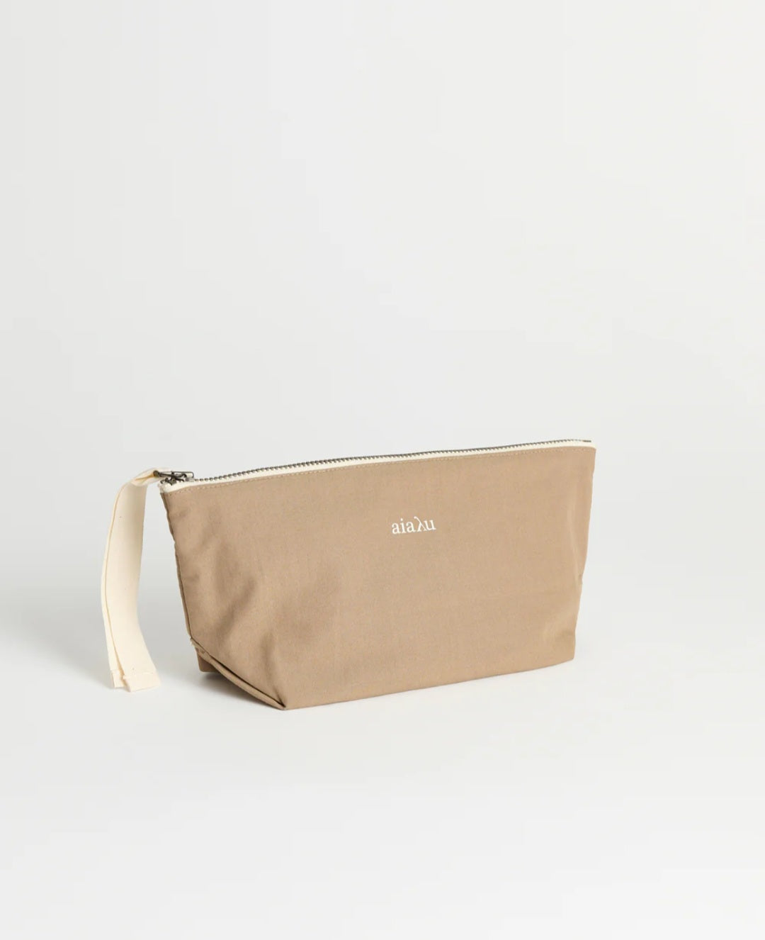 aiayu - Pouch Mini Heavy Poplin, 24x15 cm., Light Earth