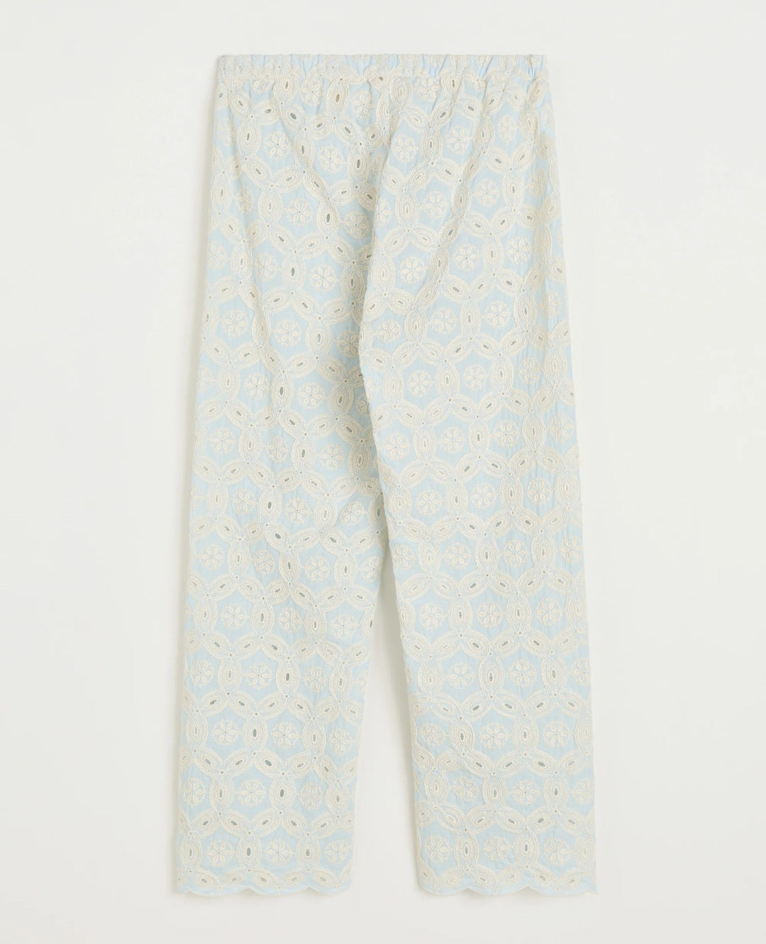 aiayu - Ava Pant Embroidery, Blue Eyes