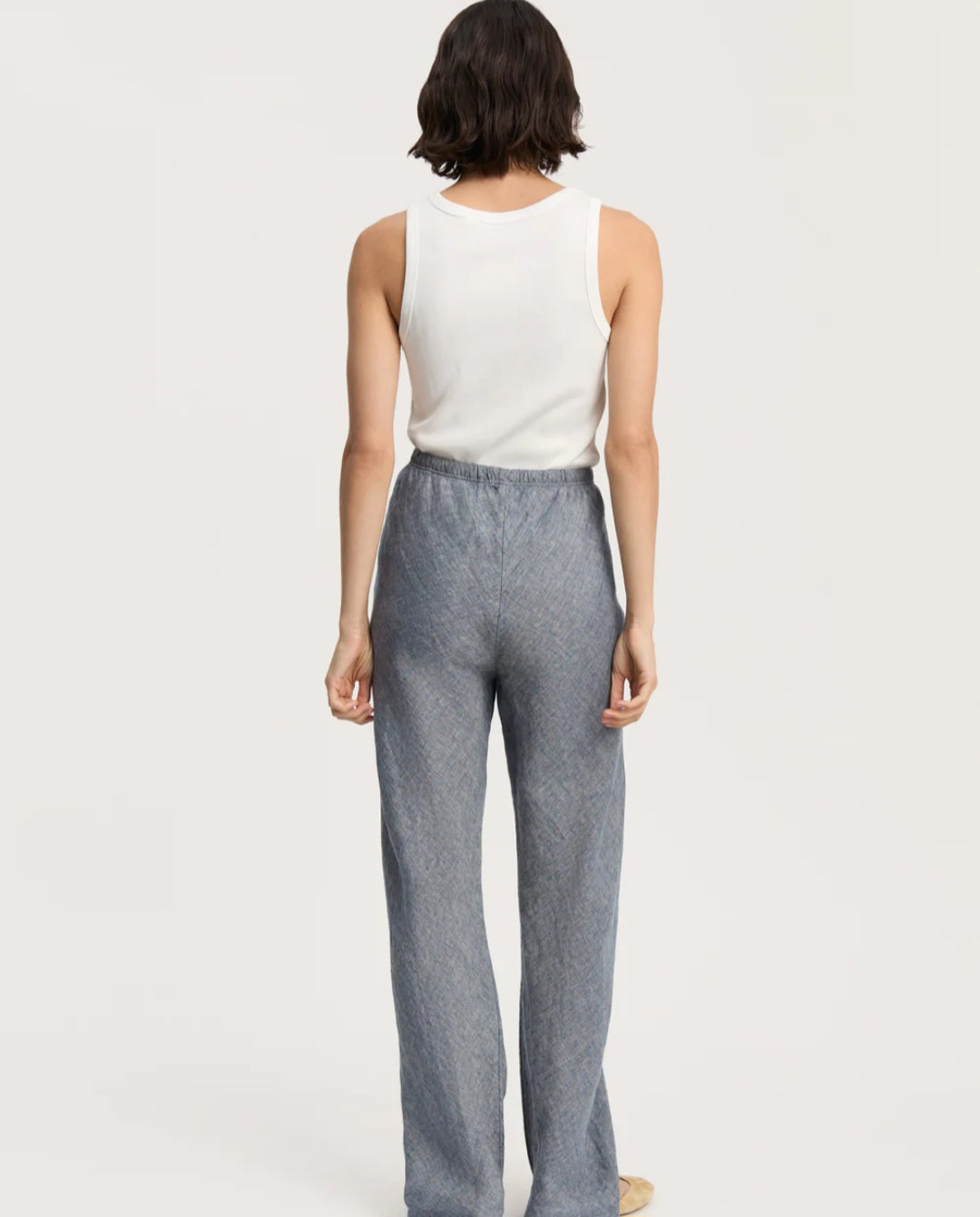 aiayu - Mara Pant Linen, Night Sky
