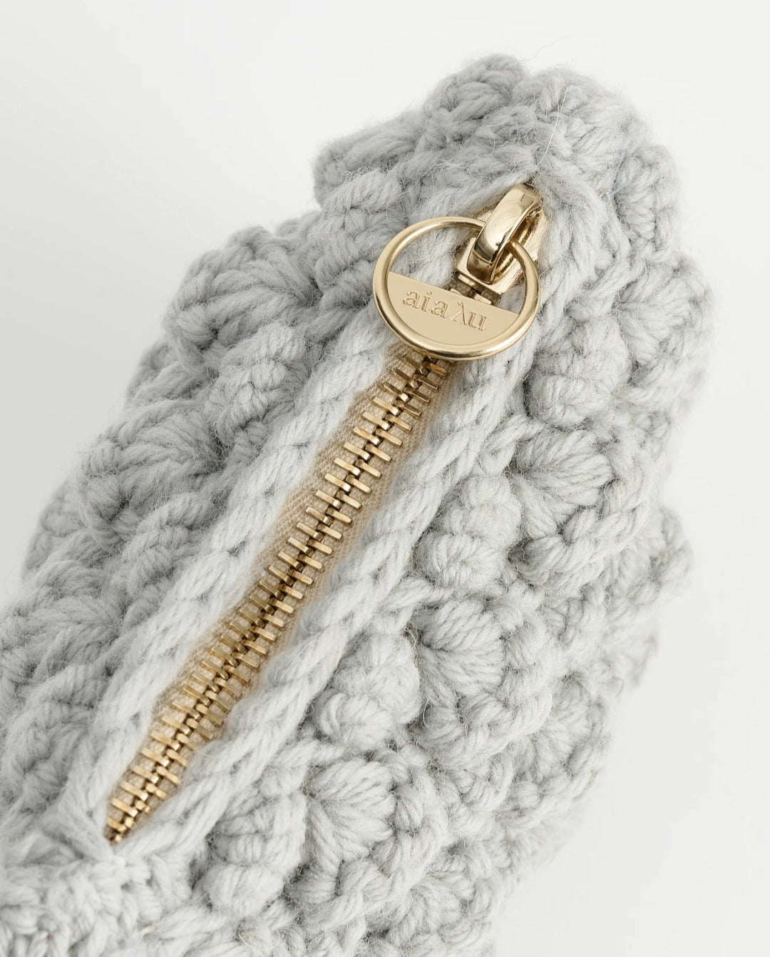 aiayu - Mala Wallet, 12,5x15 cm., Warm Grey