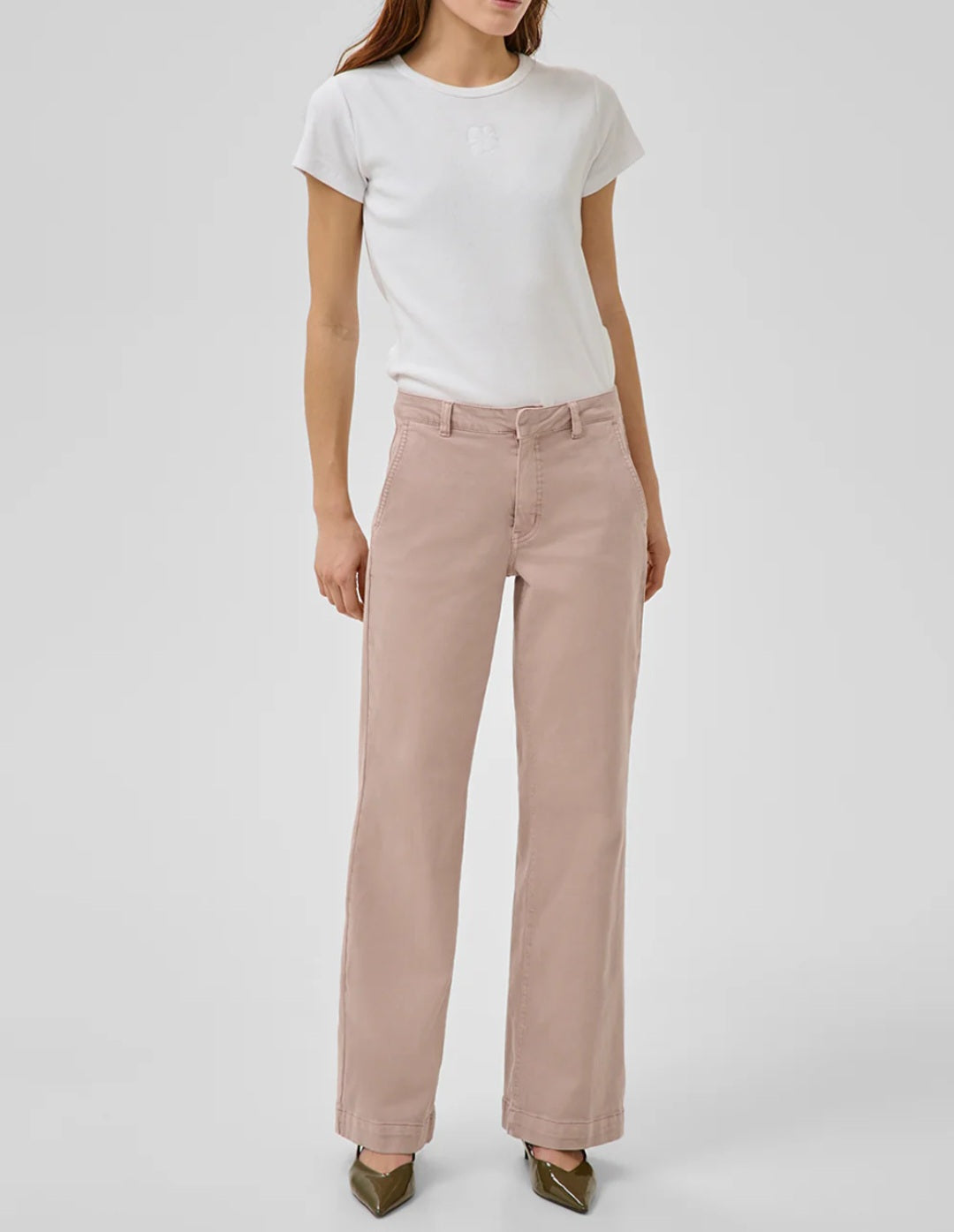 My Essential Wardrobe - Pant Wide MWLara 149, Adobe Rose