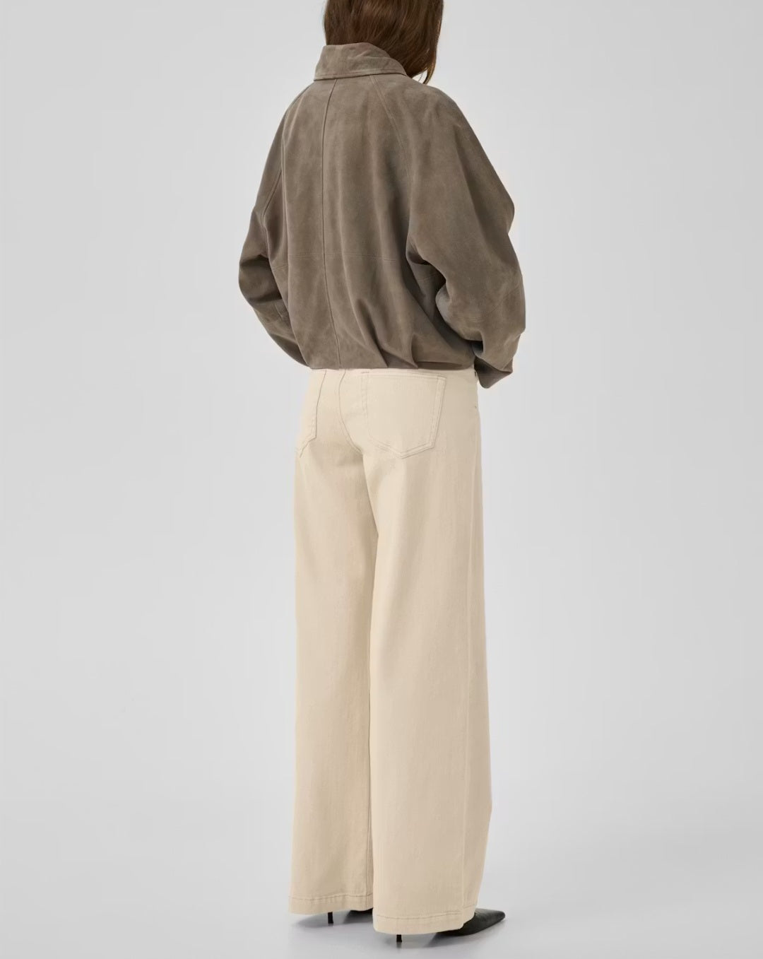 My Essential Wardrobe - LouisMW 157 High Wide, Oatmeal/Nature