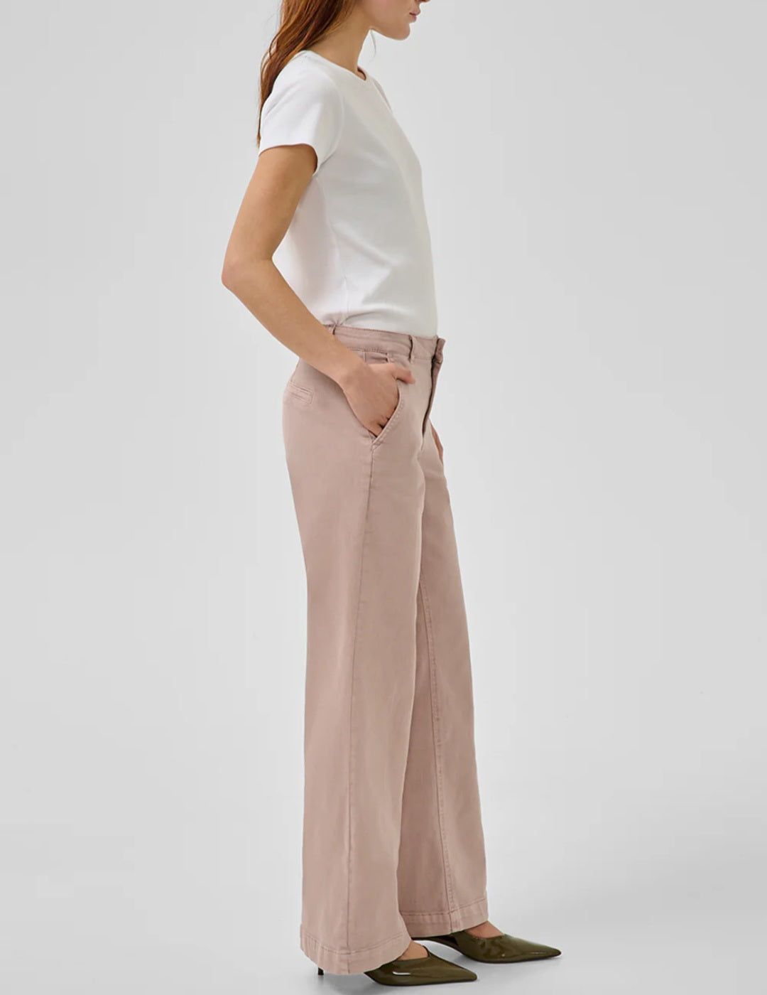 My Essential Wardrobe - Pant Wide MWLara 149, Adobe Rose